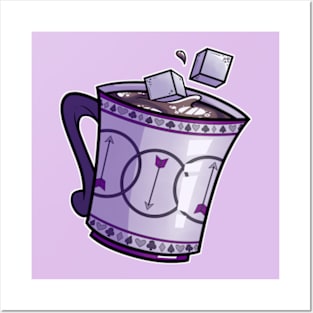 LGBTea Cups - Ace Pride Posters and Art